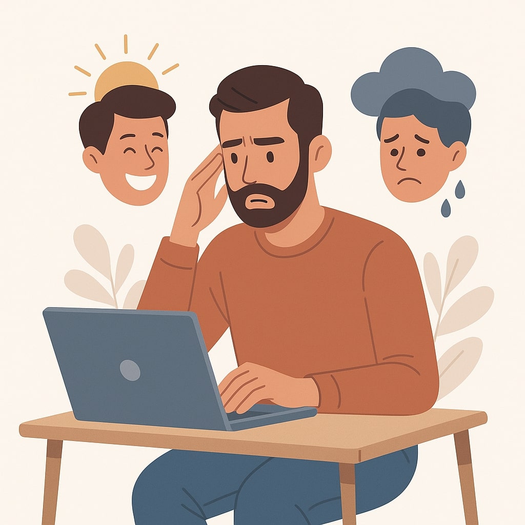 trudności w pracy - choroba afektywna dwubiegunowa